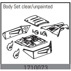 Carrosserie Set transparente