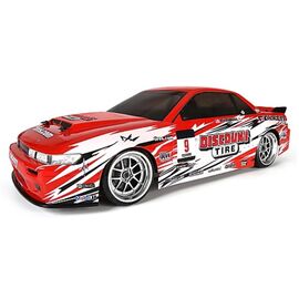 Karosserie bemalt Nissan S13/Discount Tire (E10/200mm)
