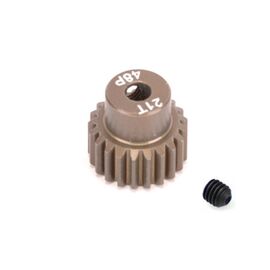 22T 48DP pinion gear 7075 Aluminum  3.175 bore For 1-10 cars
