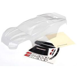 Body, E-Revo (clear, requires paintin g)/window, grill, lights decal sheet
