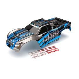 Body, Maxx, blue (painted)/ decal she et
