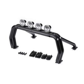 Roll bar (black)/ mounts (front (2), rear (left & right))/ 2.6x12mm BCS (s elf-tapping) (4) (fits #9212 or 9230