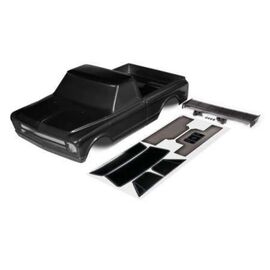Body, Chevrolet C10 (black) (includes wing & decals) (requires #9415 serie s body accessories to complete body)