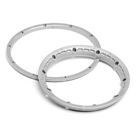 BAJA 5b - ANNEAU DE JANTES (ARGENT - 2 paires)