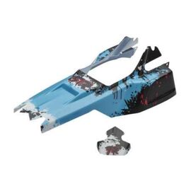 AR402082 Painted Body with Decals, Bl ue: Raider 2014 Mega