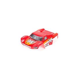 ECX 1:18 4WD Torment Carro. peinte rouge/orange