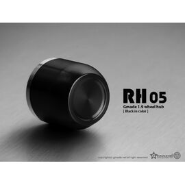 Gmade 1.9 RH05 wheel hubs (Black) (4)