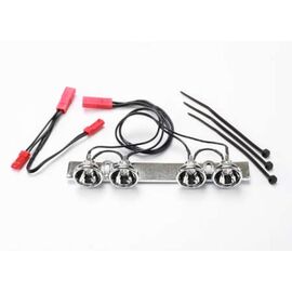 LED LIGHTBAR (CHROME, FITS SUM