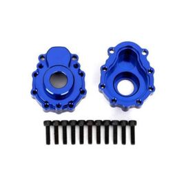 Portal housings, outer, 6061-T6 alumi num (blue-anodized) (2)/ 2.5x10 CS (1 2)