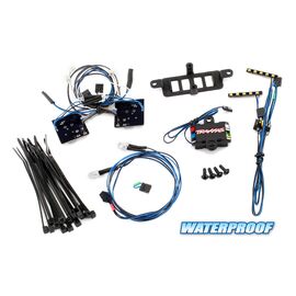 LED light set (contains headlights, t ail lights, roof lights, and distribu tion block) (fits #8811