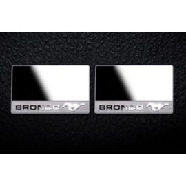 1/10 Stainless Steel Mirror Sticker for Traxxas TRX-4 Ford Bronco, 2pcs.