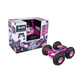 RC Stunt Car Flip Racer Rose