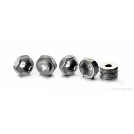 Adaptateur de roue 12mm à 17mm (4) incl. Rondelles