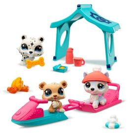 LPS Tube avec 3 Pets & acces. 6xass.