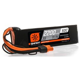 SPMX22003S50 2200mAh 3S 11.1V 50C Smart LiPo Battery IC3