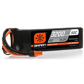 SPMX32004S50 3200mAh 4S 14.8V 50C Smart LiPo Battery IC3