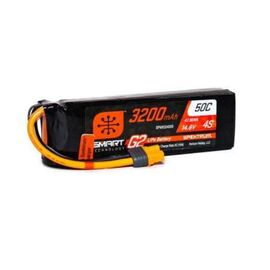 SPMX324S50 3200mAh 4S 14.8V 50C Smart LiPo Battery G2 IC3