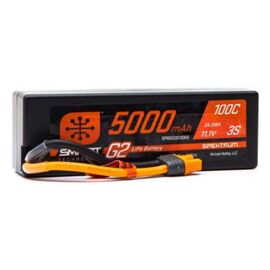 SPMX53S100H3 5000mAh 3S 11.1V 100C Smart LiPo G2 Hard Case IC3
