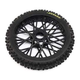 Dunlop MX53 Front Tire Mounted, Black : PM-MX