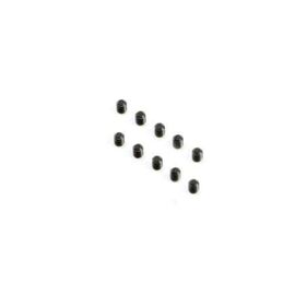 Cup Point Set Screws, M2.5x3mm (10)