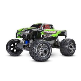 STAMPEDE 1:10 2WD EP RTR GREEN avec accu et chargeur
