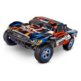 LEM58034-8O-SC.TRUCK SLASH 1:10 2WD EP RTR ORANGE w/USB-C Charger &amp; Battery