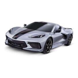 CORVETTE C8 1:10 4WD EP RTR SILVER - 4TEC 3.0  (sans accu et chargeur)