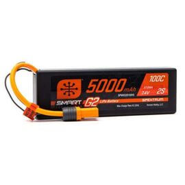 SPMX52S100H5 5000mAh 2S 7.4V 100C Smart LiPo Battery G2 IC5