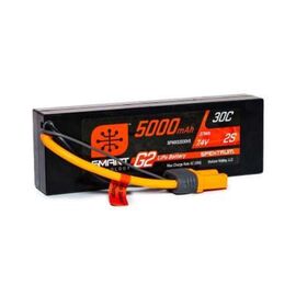 SPMX52S30H5 5000mAh 2S 7.4V 30C Smart LiPo G2 Hardcase IC5