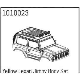 Yellow Lexan Jimny Carrosserie Set