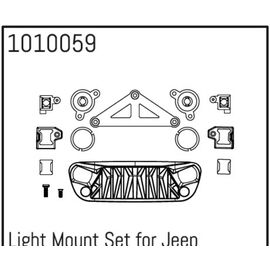 Light Mount Set for Wrangler