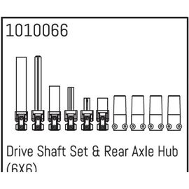 Drive Shaft Set & Rear Axle Hub (6X6)