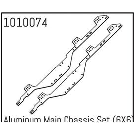 Aluminum Main Chassis Set (6X6)