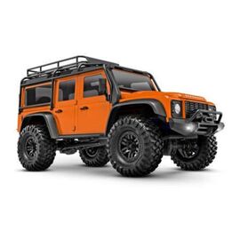 LEM97054-1O-CRAWLER LR DEFENDER 1:18 4WD EP RTR ORANGE AVEC chargeur &amp; accu