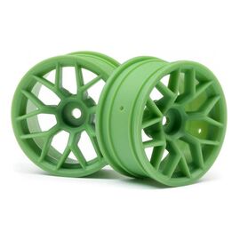 Jantes 26mm RTR verte (6mm offset/2pcs)