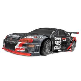FAIL CREW NISSAN SKYLINE R34 GT-R PRINTED BODY (200MM)