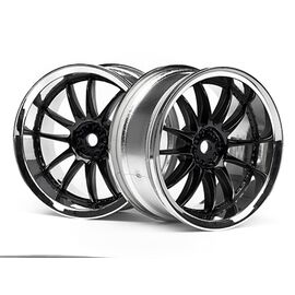 JANTES WORK XSA 02C 26mm CHROME/NOIR (3mm OFFSET)