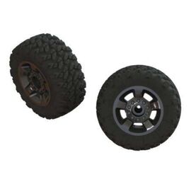 Ragnarok Mt' Tire ST Glued (Black Chr ome) (2)