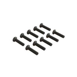 Flat Head Hex Machine Screw M3x14mm ( 10)