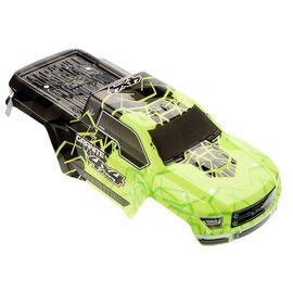 AR402253 Body Painted/Decal Green Gra nite 4x4 Mega