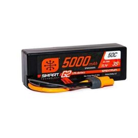 SPMX53S50H5 5000mAh 3S 11.1V 50C Smart LiPo G2 Hardcase IC5