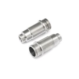 ALUMINUM SHOCK BODY SET (SILVER 2PCS)