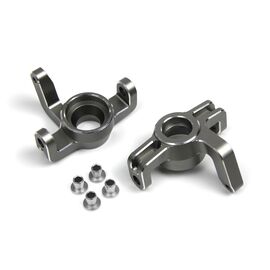 MV150485-Aluminium Steering Spindle Set (Grey/Left/Right)