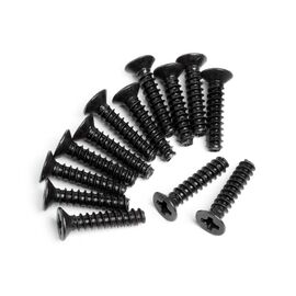 MV22053-STRADA - Countersunk Cross Head Self-Tapping Screw M3x14mm (13Pcs)