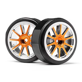 STRADA EVO - Pneus Drift montés sur jantes or (2Pcs) (DC)