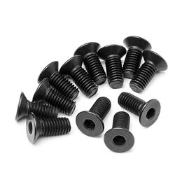 Flat Head Screw M5x12mm 12 Pcs