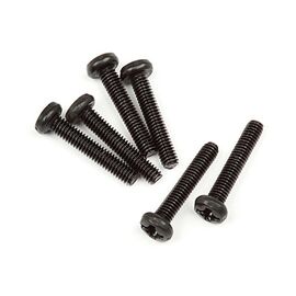 Button Head Screw M2.5 x 14mm 6Pcs