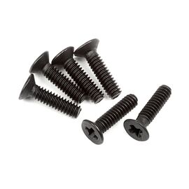 Flat Head Screw M2 x8mm 6Pcs