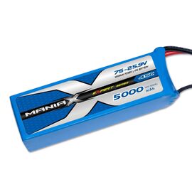 ManiaX 45C eXpert  7S-25.9V 5000mAh 45C  2 wires for power