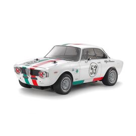 1/10 RC Alfa Giulia Sprint GTA Club Racer Corps blanc peint (MB-01)